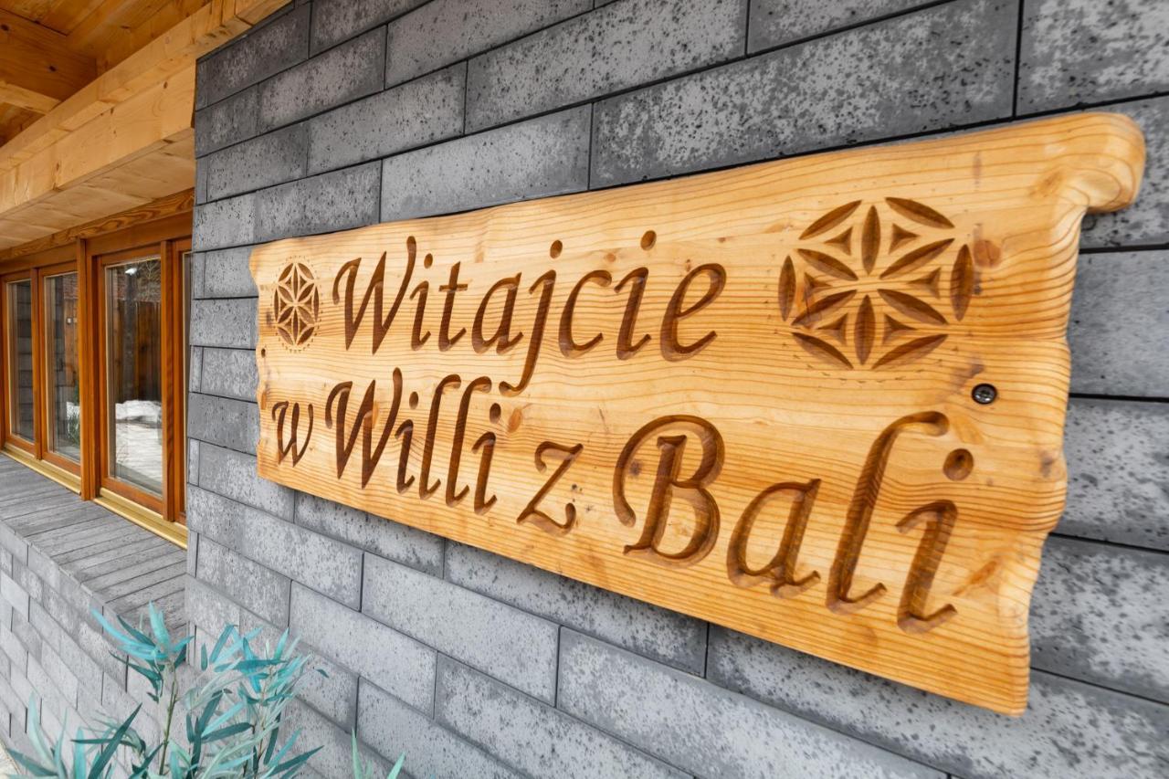 Willa Z Bali Spa - Jacuzzi Sauny Grota Solna-Teznia Poronin Exterior photo
